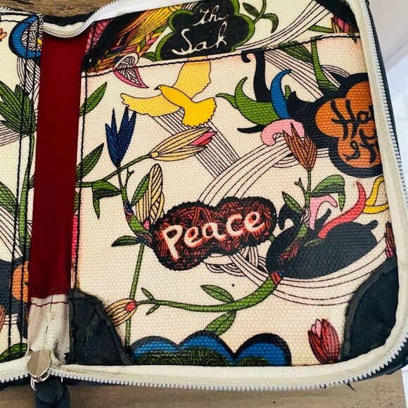Sakroots Nature and Peace Zippered Organizer Bag Portfolio - Picture 5 of 6